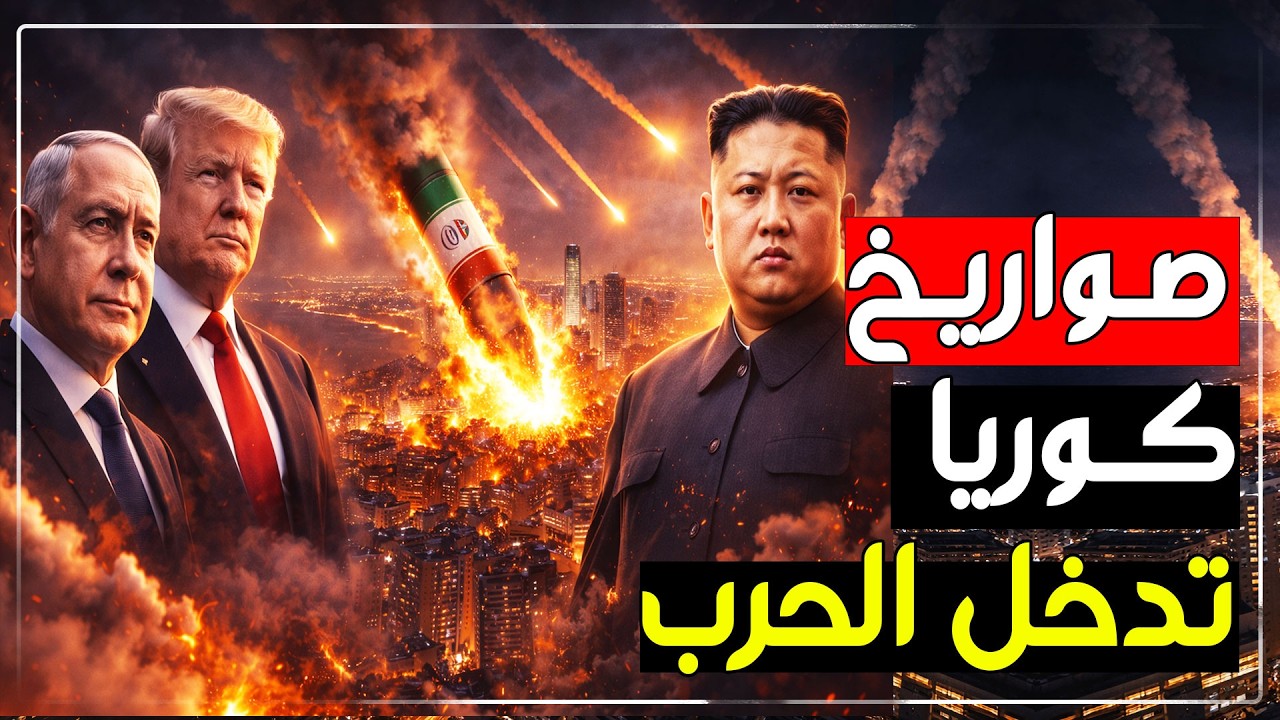 صواريخ كوريا الشمالية تدخل حرب ايران وامريكا… هل فعلها الزعيم؟
