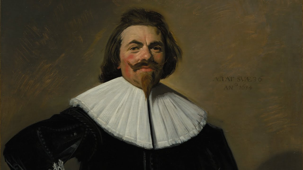 Portrait of Tieleman Roosterman (1634) by Frans Hals