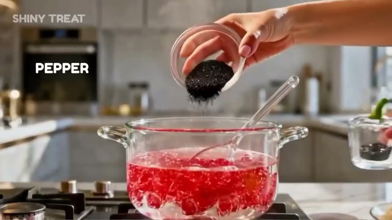 Making Africa famous Fufu With 🐔 Chicken 🍜 made up of glass ! | Satisfying ASMR
