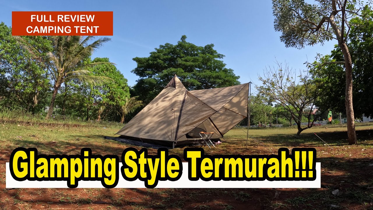 Camping tent glamping style : Termurah!!! Tenda Keluarga (Alltrek)