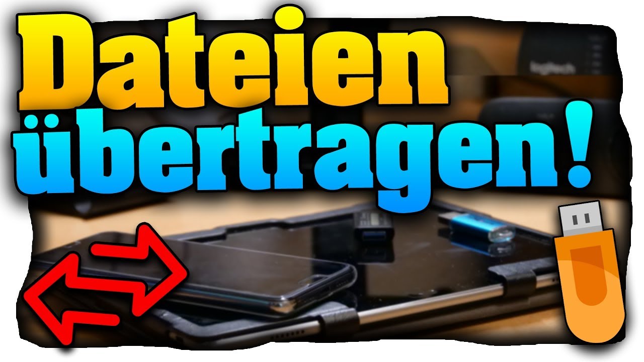 Dateien vom Handy/Tablet auf USB-Stick &uuml;bertragen! - Tutorial (Deutsch)