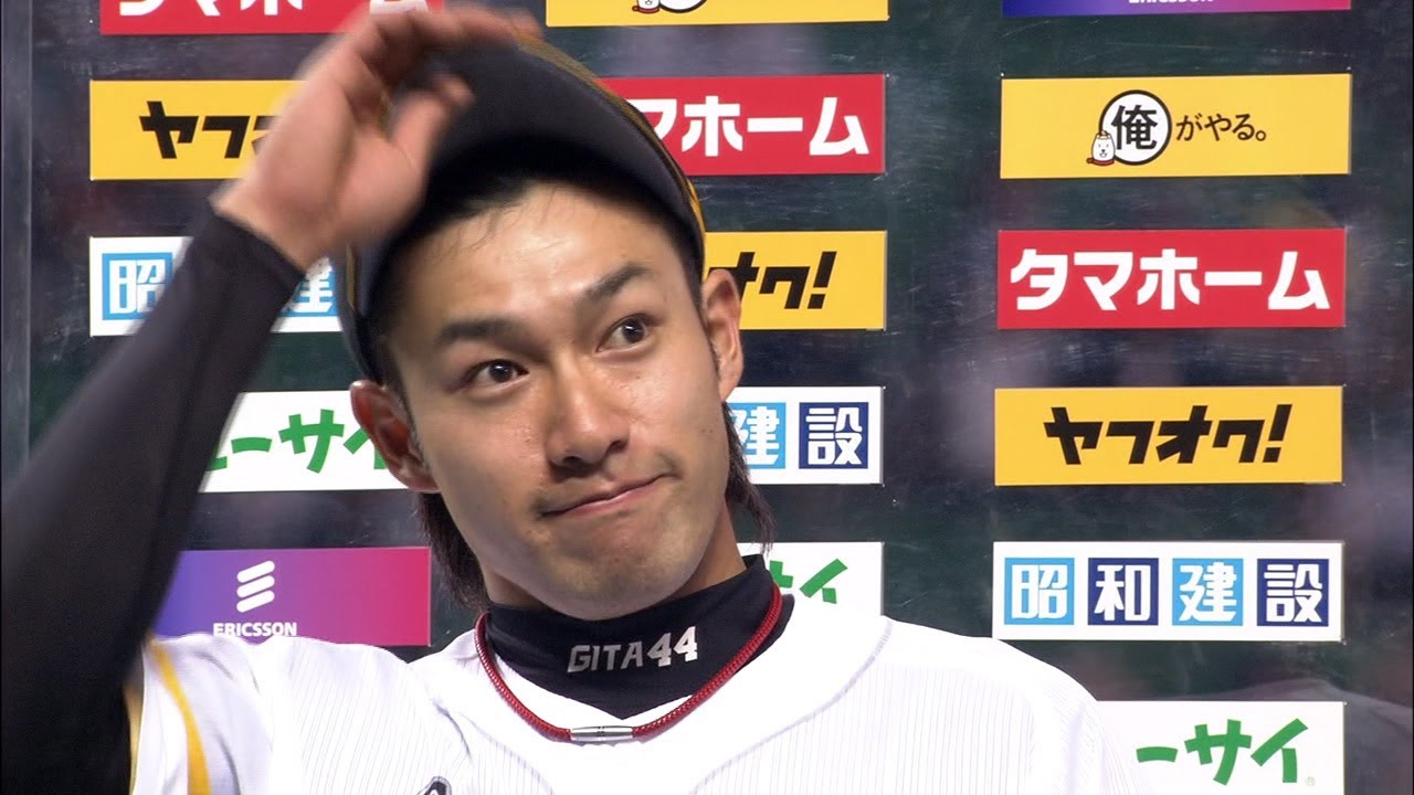 【プロ野球パ】3打席連続適時打、柳田のヒーローインタビュー 2014/06/04 H-G
