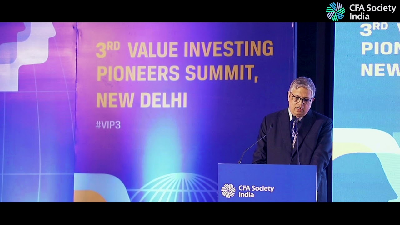 Learnings from my investment career | S. Naren @ Value Investing Pioneers Summit | CFA Society India