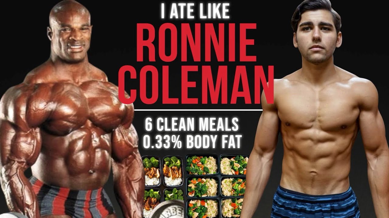 I Tried Ronnie Coleman's 0.33% Body Fat Diet