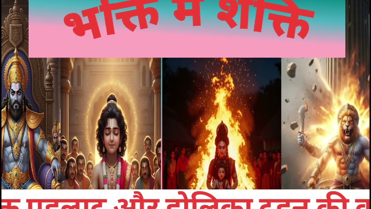 होलिका दहन की पूरी कहानी | भक्त प्रह्लाद और हिरण्यकशिपु की कथा | Holika Dahan Story 2026#HolikaDahan