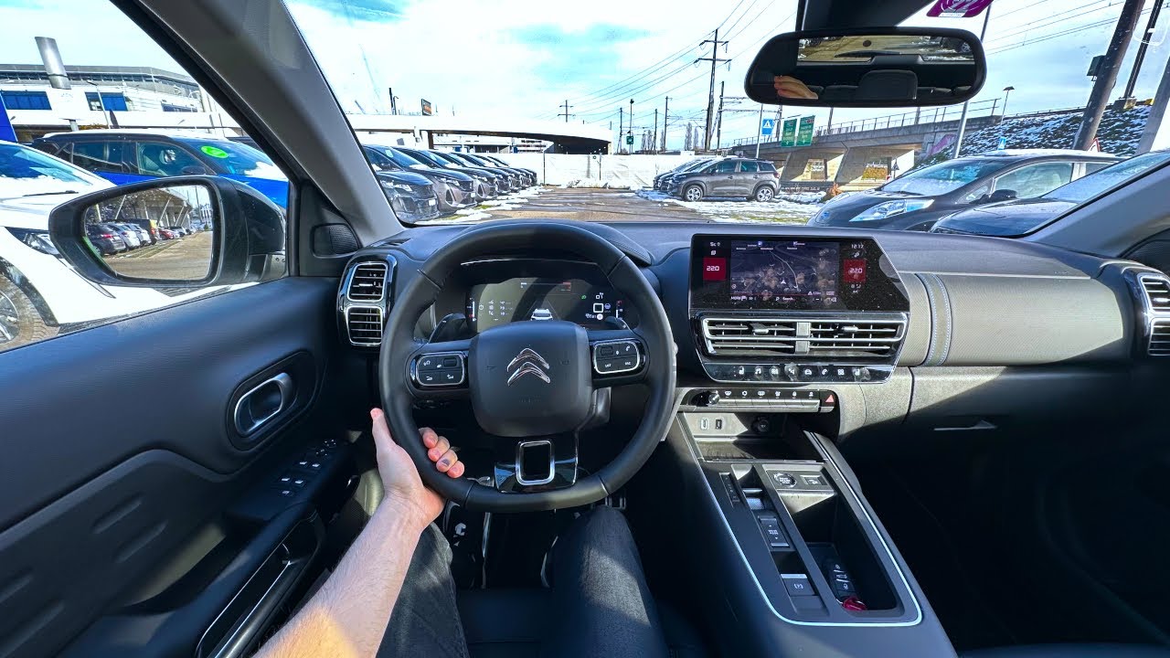 Citroen C5 Aircross Facelift Test Drive POV 2023