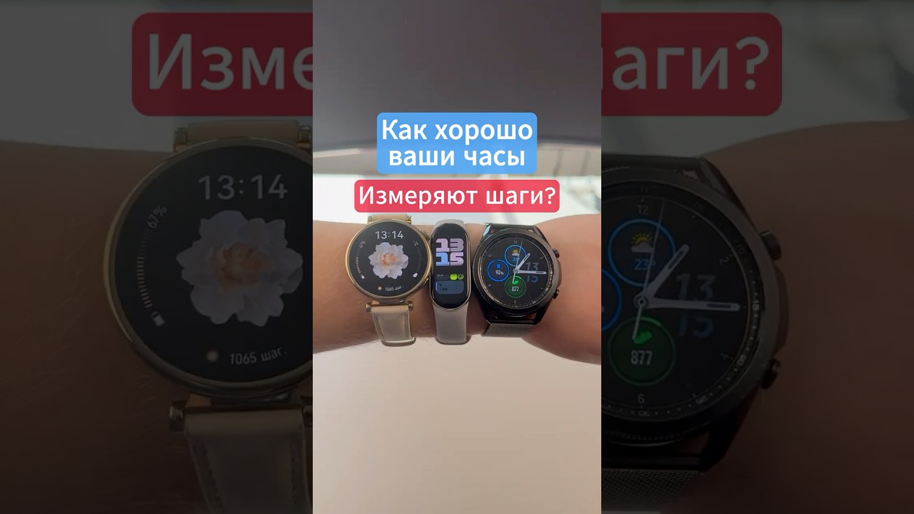 Я прошел 1000 шагов &mdash; и вот как сильно часы ОШИБЛИСЬ! #интересныефакты #смартчасы #обзор