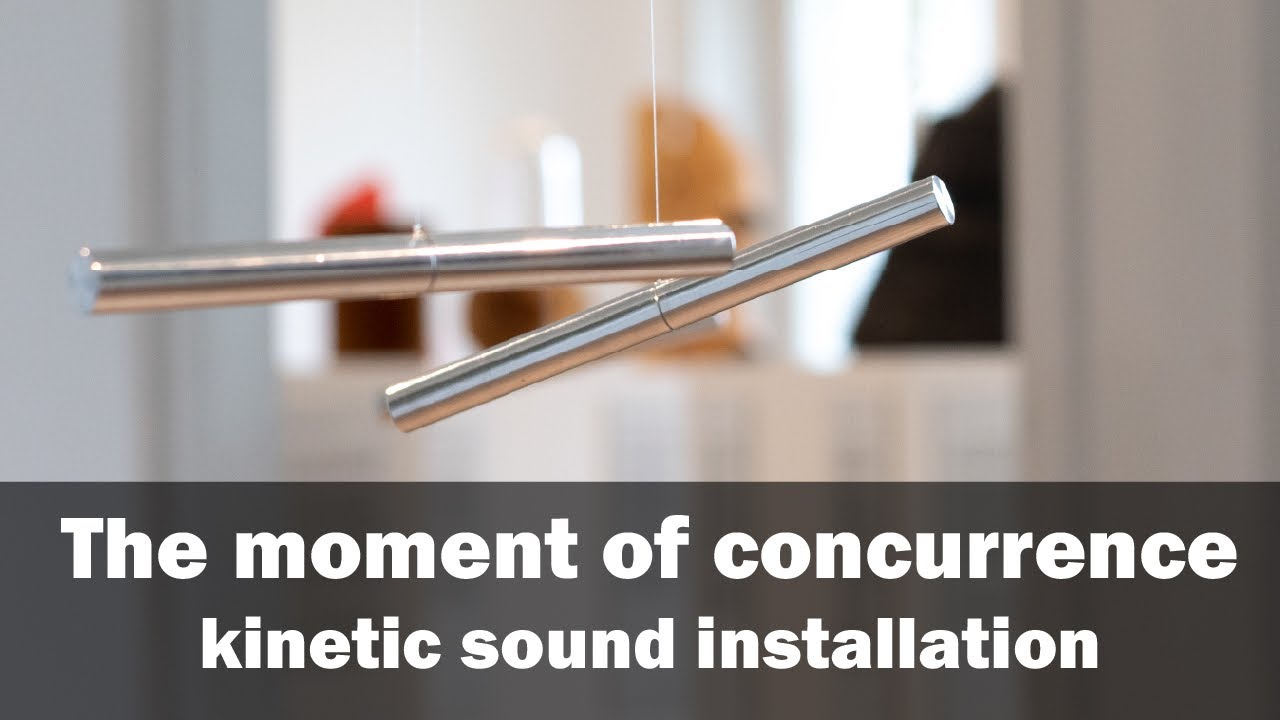 The Moment of Concurrence (2022) - Kinetic sound installation