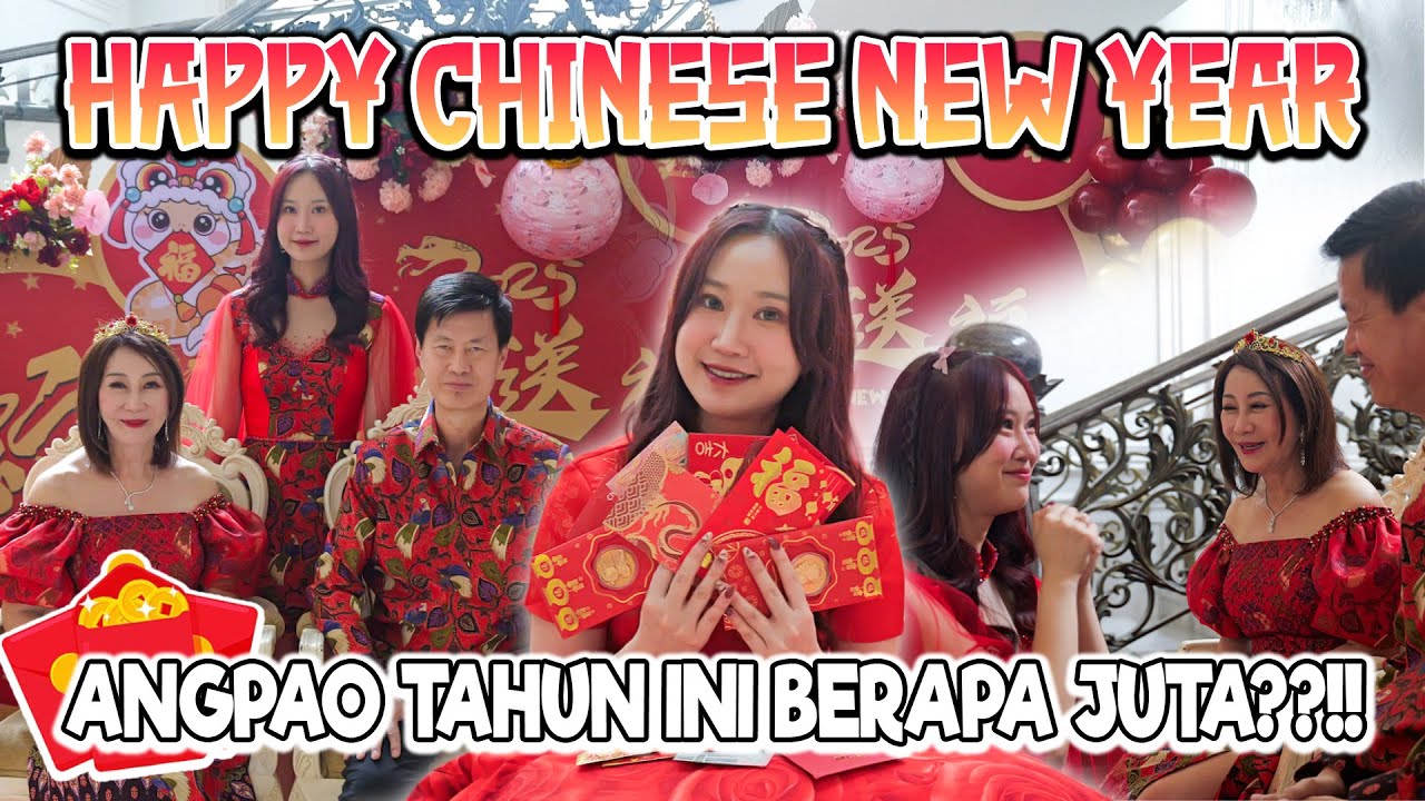 HAPPY CHINESE NEW YEAR 2025 !! UNBOXING PULUHAN ANGPAU CHECK !!