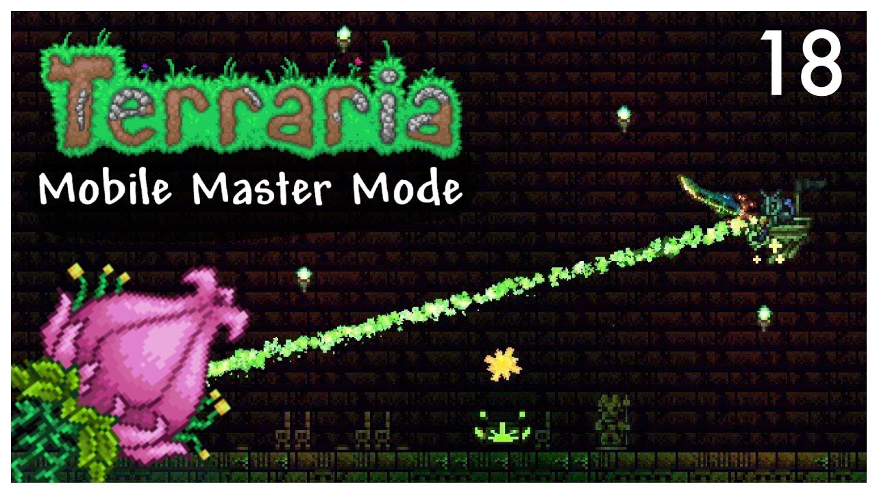 Terraria 1.4 Mobile Let's Play - ПЛАНТЕРА И ГОЛЕМ!!! (18)
