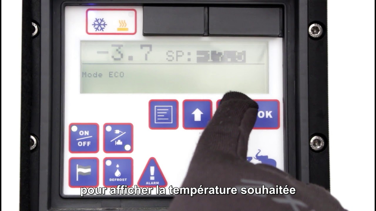 Démarrage groupe frigo SCU FR ST