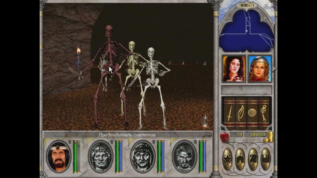 MIGHT AND MAGIC VI: The Mandate of Heaven. Solo knight 1 level. Серия 18: храм Баа.
