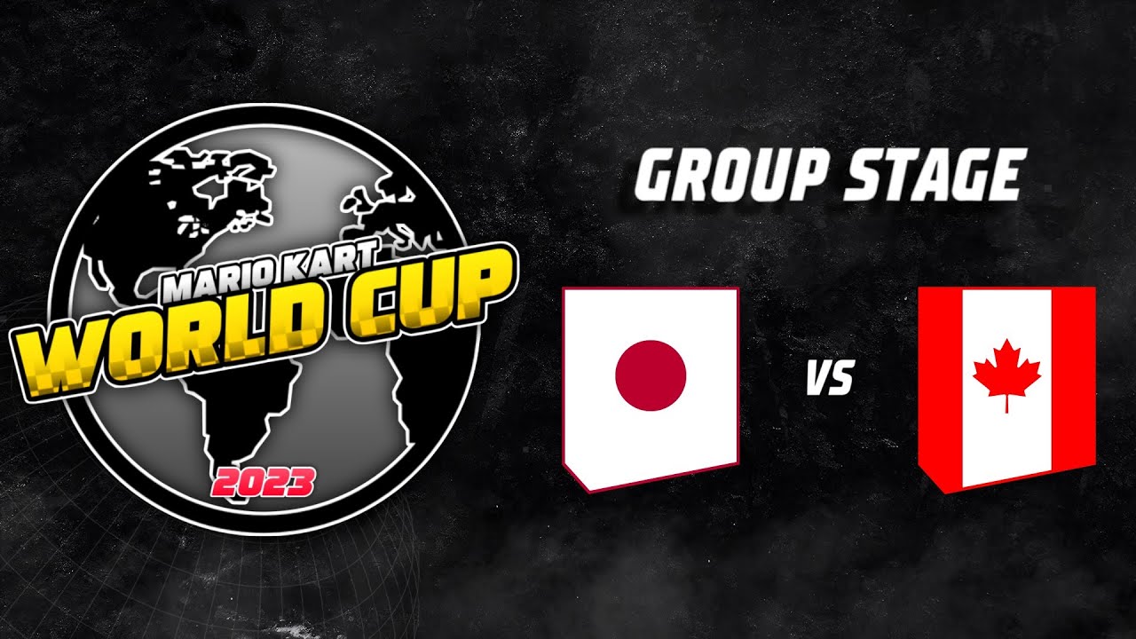【マリオカート8DX】MKWC2023 日本 vs カナダ / GROUP STAGE