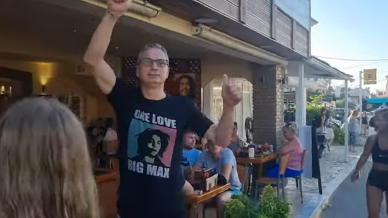 CORFU Greece - I Found a 24 HOUR Bar On The KAVOS Strip........