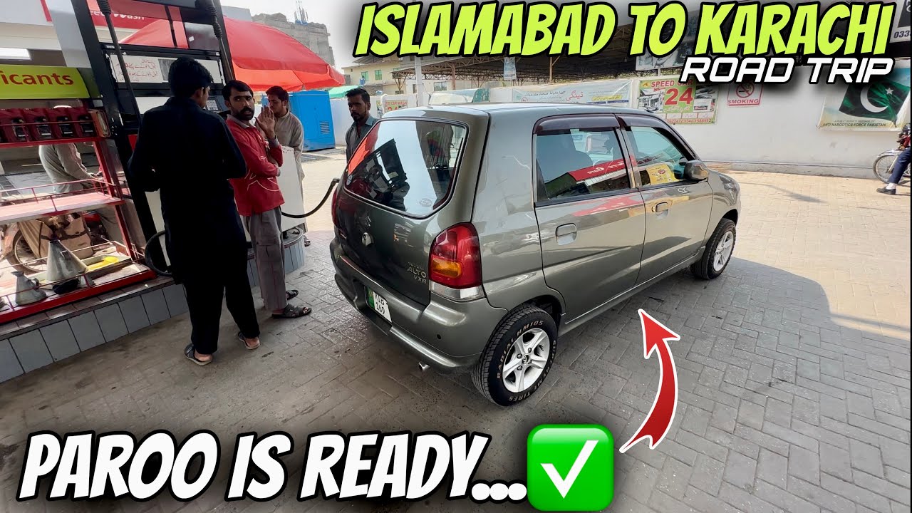 Getting Paroo Ready For Karachi Road Trip 😱 | Travel to karachi on paro ♥️ episode 1