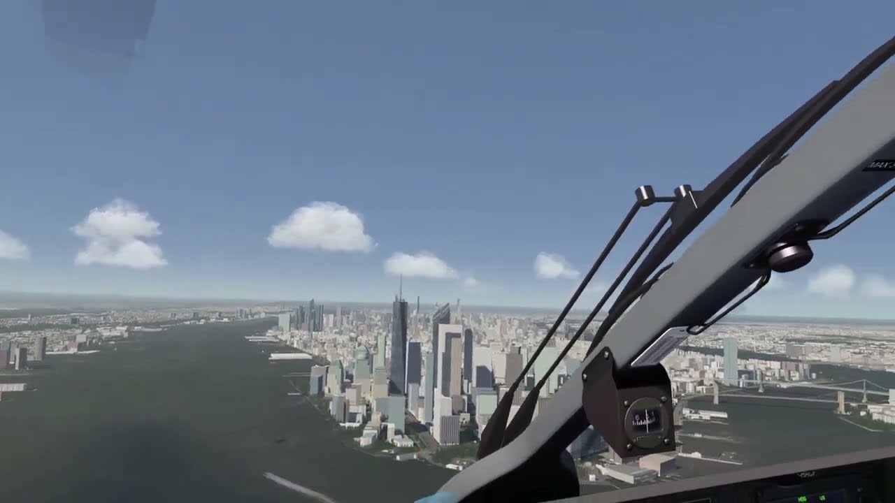 Aerofly FS 4 - New York City Helicopter Tour in VR