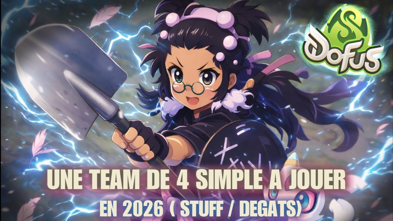 [DOFUS 3] UNE TEAM DE 4 , SIMPLE A JOUER EN 2026