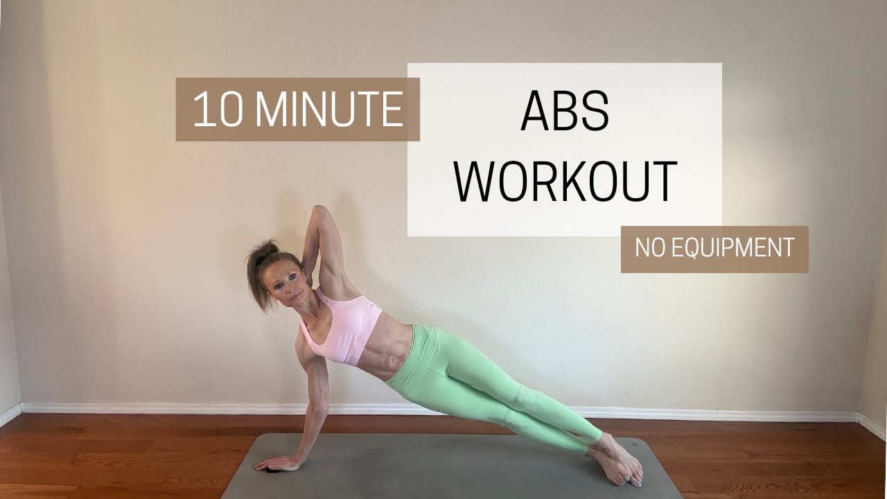 10 Minute Abs Workout - No Equipment