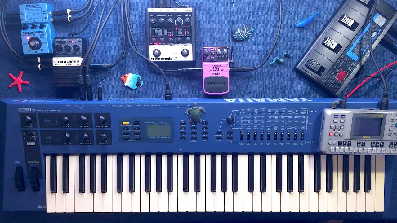 Dawless Deep Marine Ambient🐠🐬🐢 // Yamaha CS1x, QY70