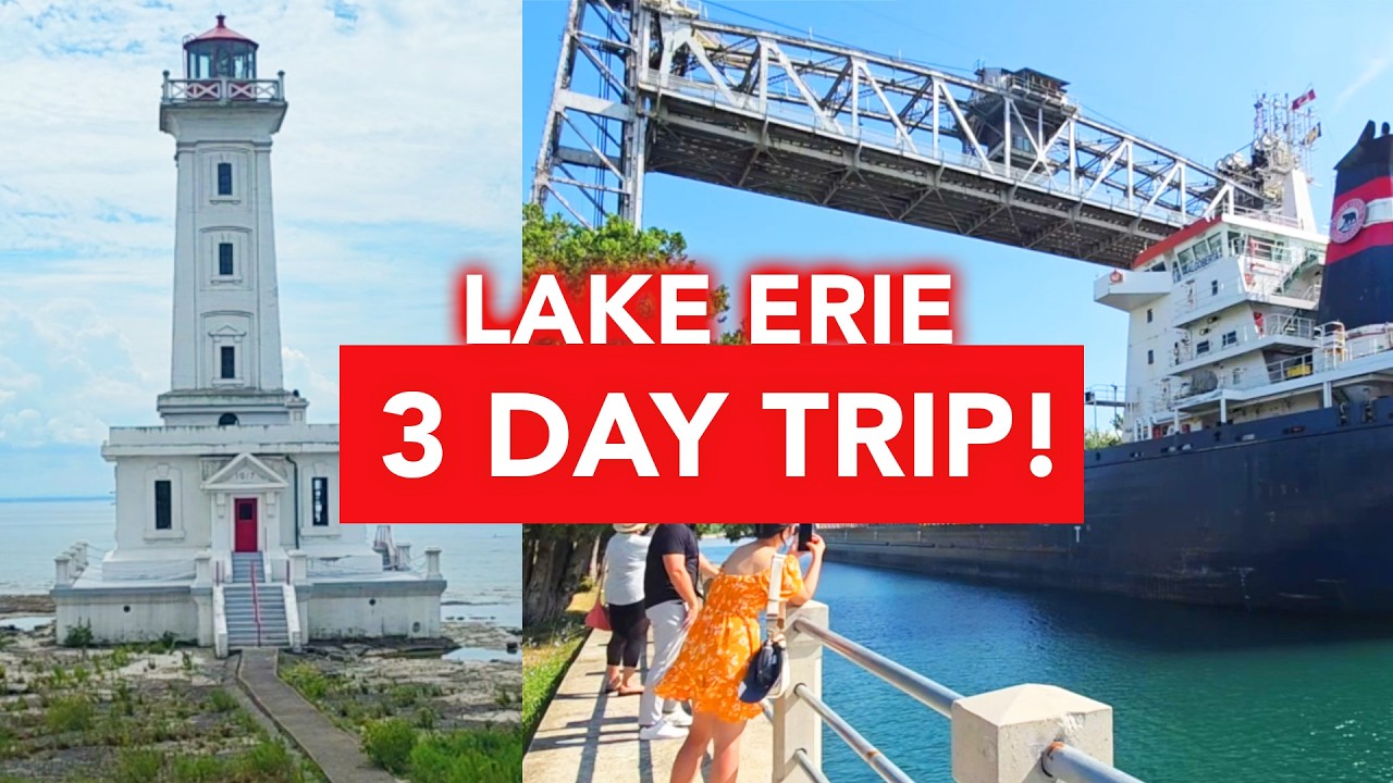3 DAY LAKE ERIE TRIP! Hidden Gems You’ll Wish You Knew Sooner (with stopover at NOTL)