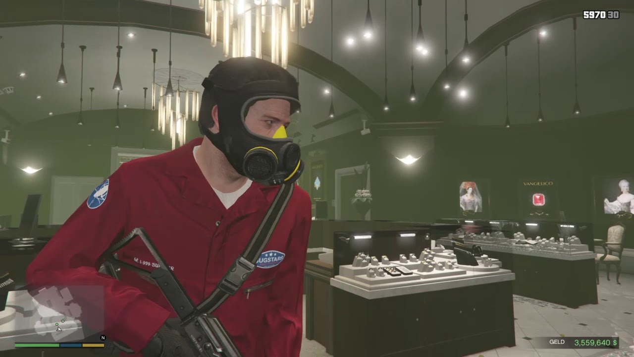 Grand Theft Auto V der Juwelier &Uuml;berfall