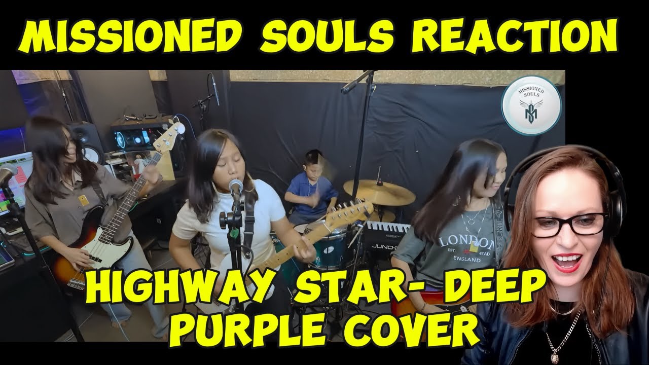Реакция Missioned Souls Я ВПЕРВЫЕ СЛЫШУ Highway Star: эта семейная группа просто зажигает! 💥