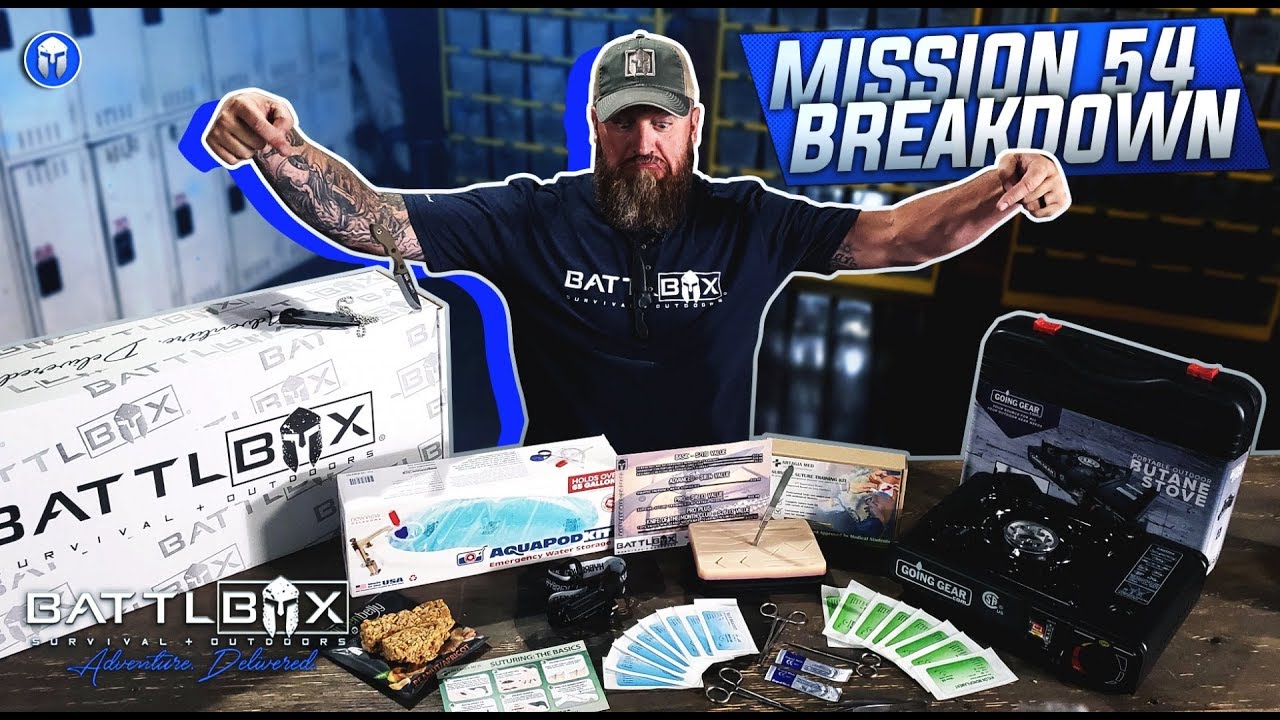UNBOXING BATTLBOX MISSION 54