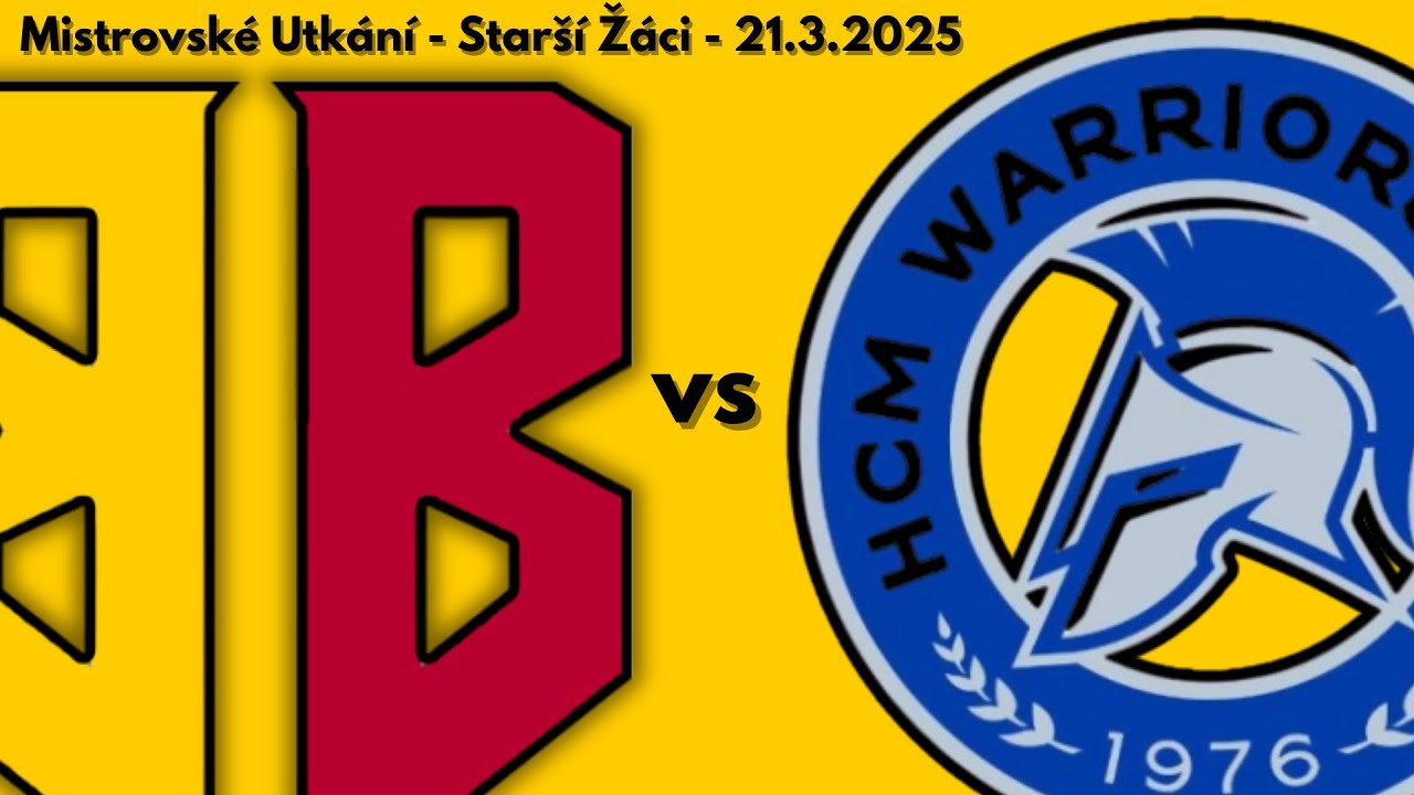 HC Brumov-Bylnice vs. HC Warriors Brno | Mistrovské Utkání - Starší Žáci - 21.3.2025