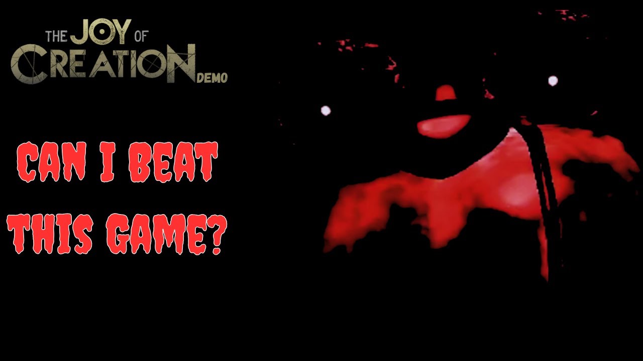 Can I Beat The Joy Of Creation Demo????