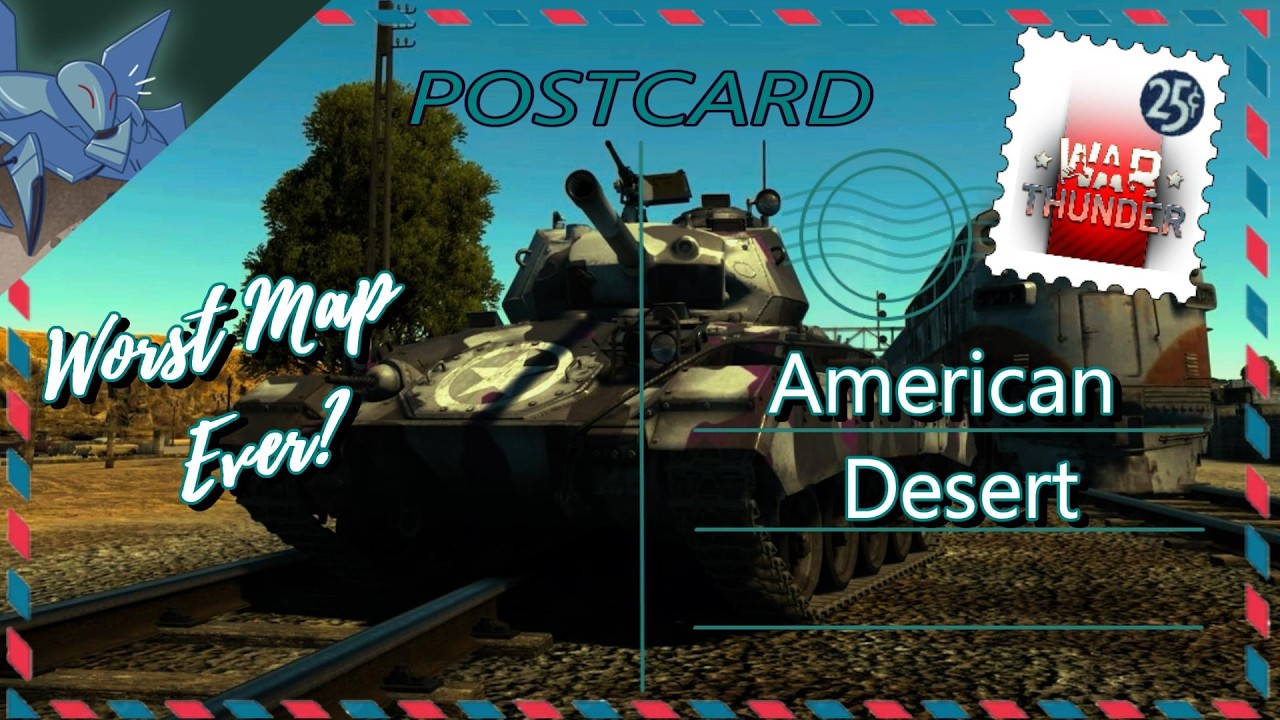 Худшая карта в истории? Американская пустыня &mdash; War Thunder
