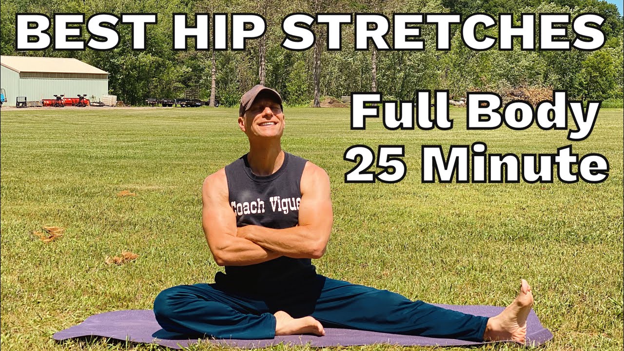 25 Min Yoga Stretch for Hips & Low Back - Full Body Yoga for Hips Flexibility - Yoga for Athletes