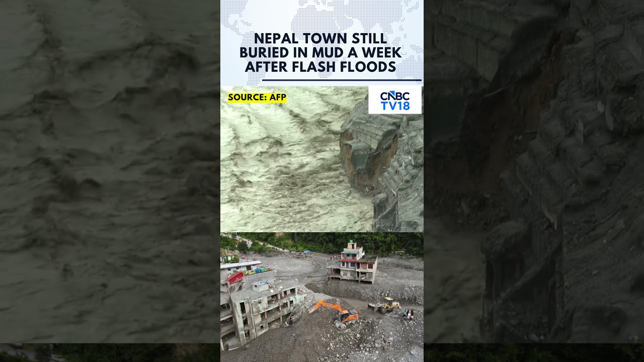 WATCH | Nepal Flash Flood Aftermath: Town Remains Buried In Mud One Week Later | N18G