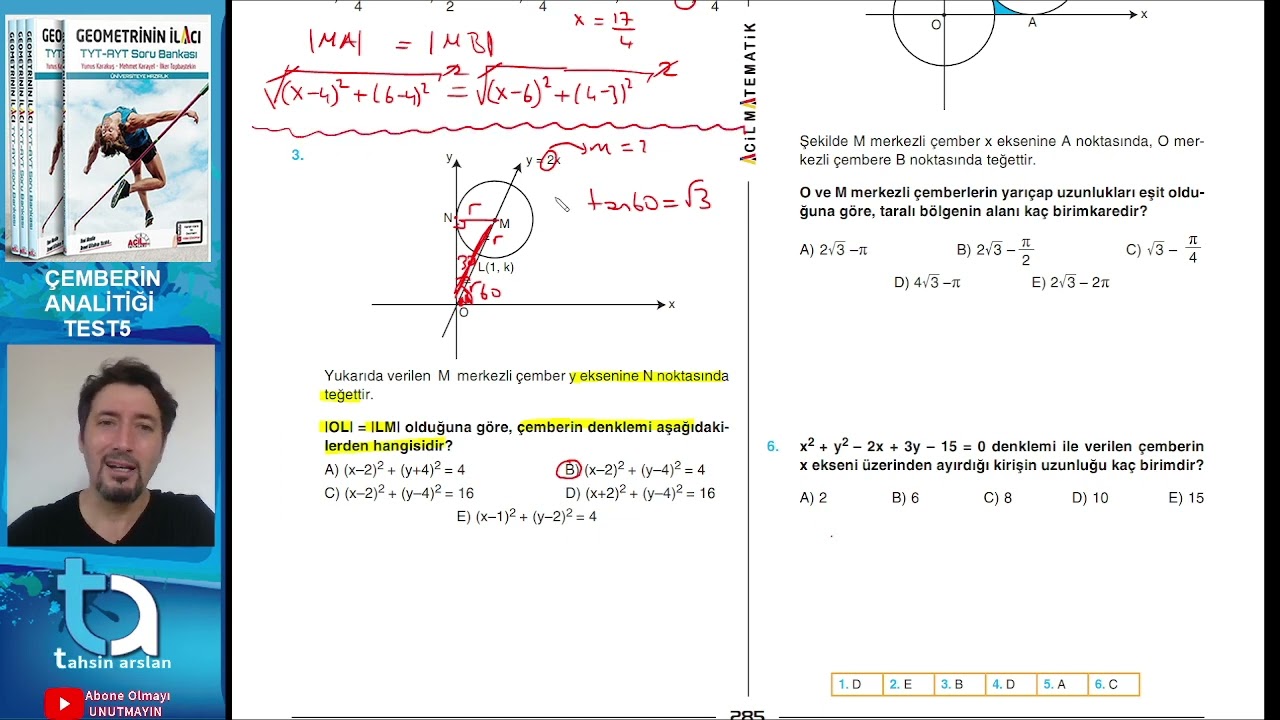 ÇEMBERİN ANALİTİĞİ TEST5
