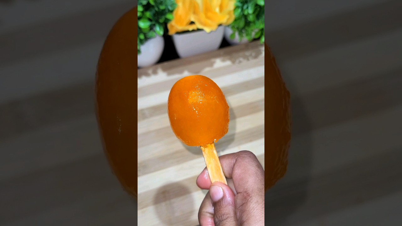 Orange Popsicle #shorts #youtubeshorts #moj #diy #food #candy #chocolate