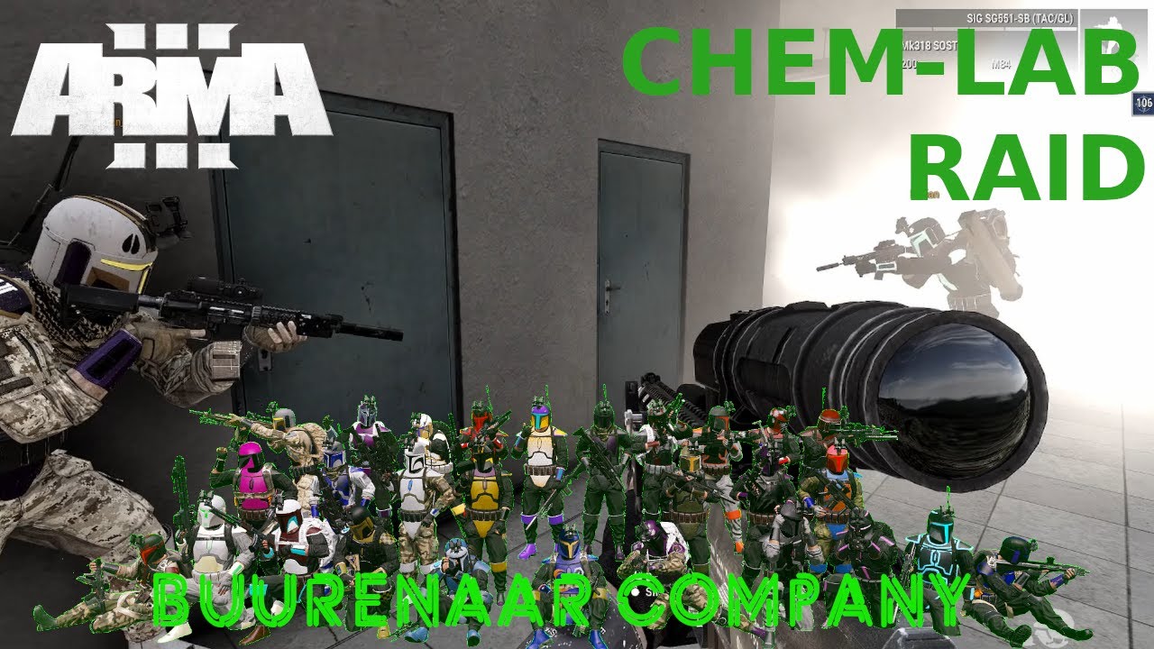 Chemical Facility Raid | Buurenaar Company | ARMA 3