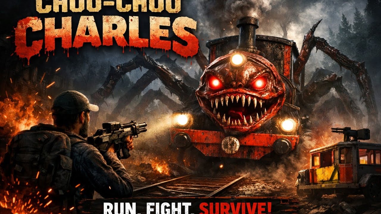 Choo Choo charlie Monster train 