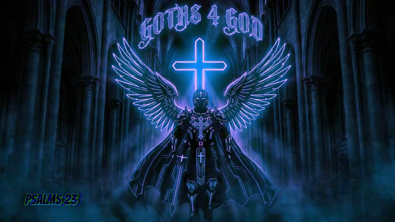 Psalm 23  - Goths 4 God - (Christian Goth Worship Music Uplifting Atmospheric, Biblical) Version 001