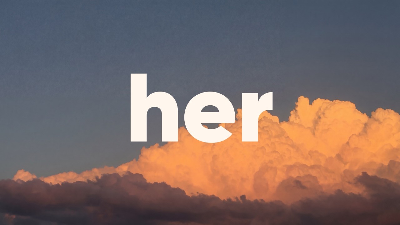 Her - JVKE (Cover) | Official Lyrics Video