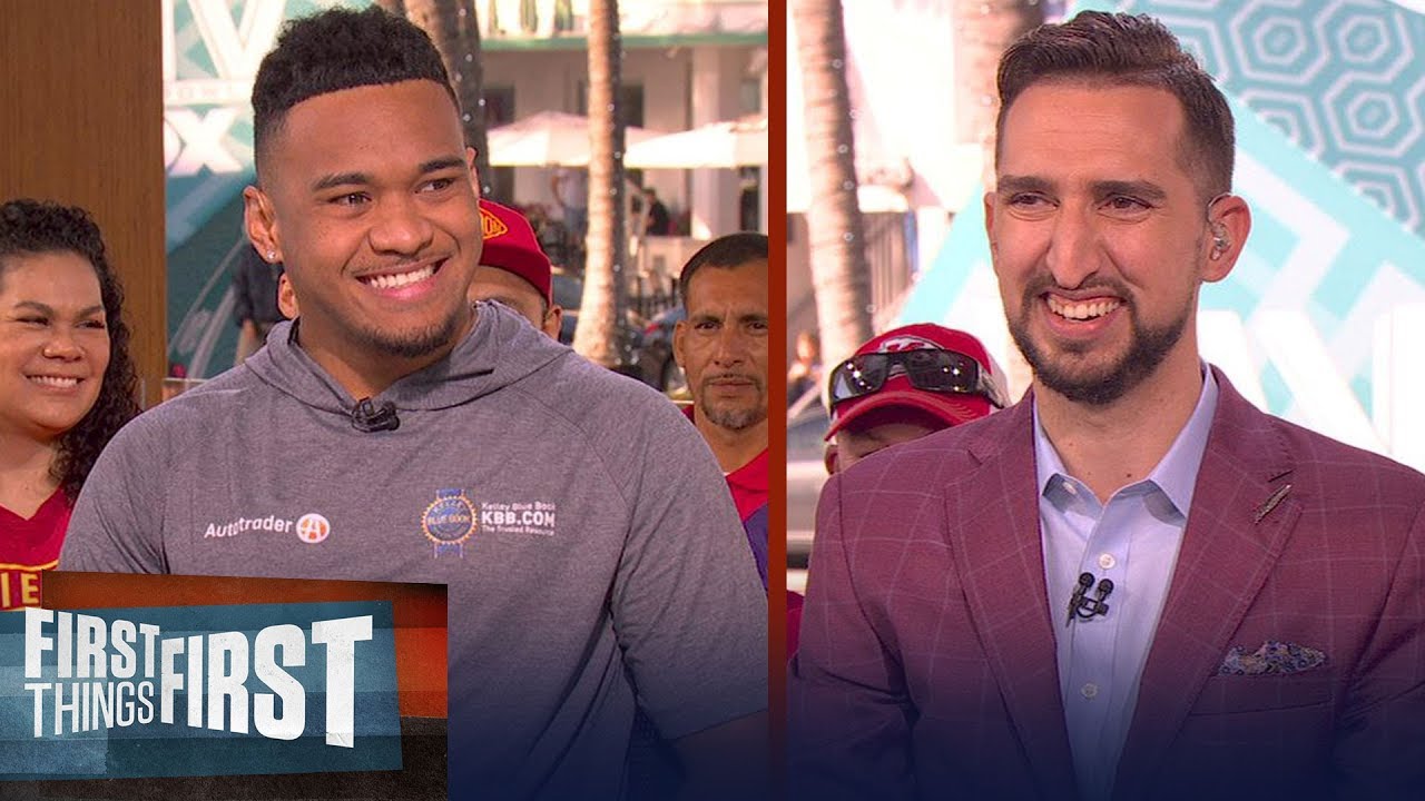 Tua Tagovailoa talks NFL draft, future in the league and more | FIRST THINGS FIRST | LIVE FROM MIAMI