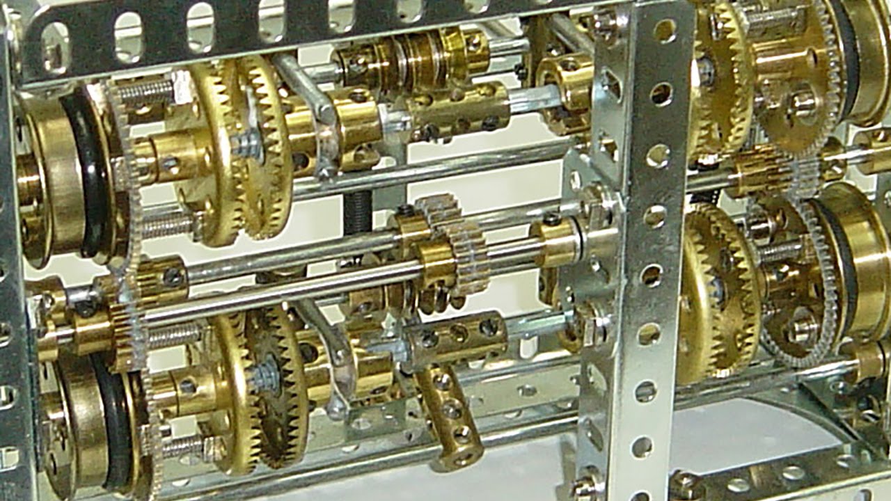 Meccano Synchromesh Gearbox