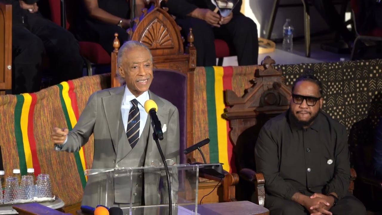 2/6/2026 Reverend Al Sharpton, Metropolitan AME Church, Martin Luther King Day, 2025.
