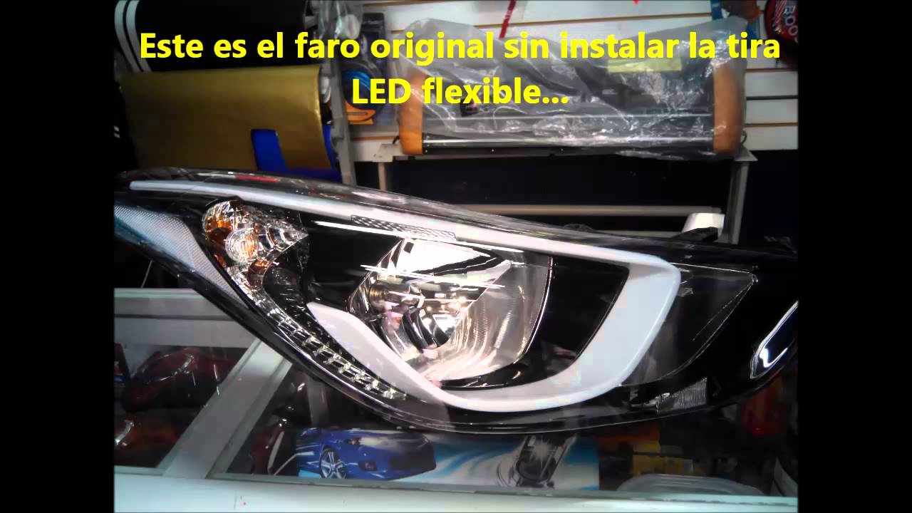 AutosLed: Tiras LED flexibles para Hyundai Elantra 2014