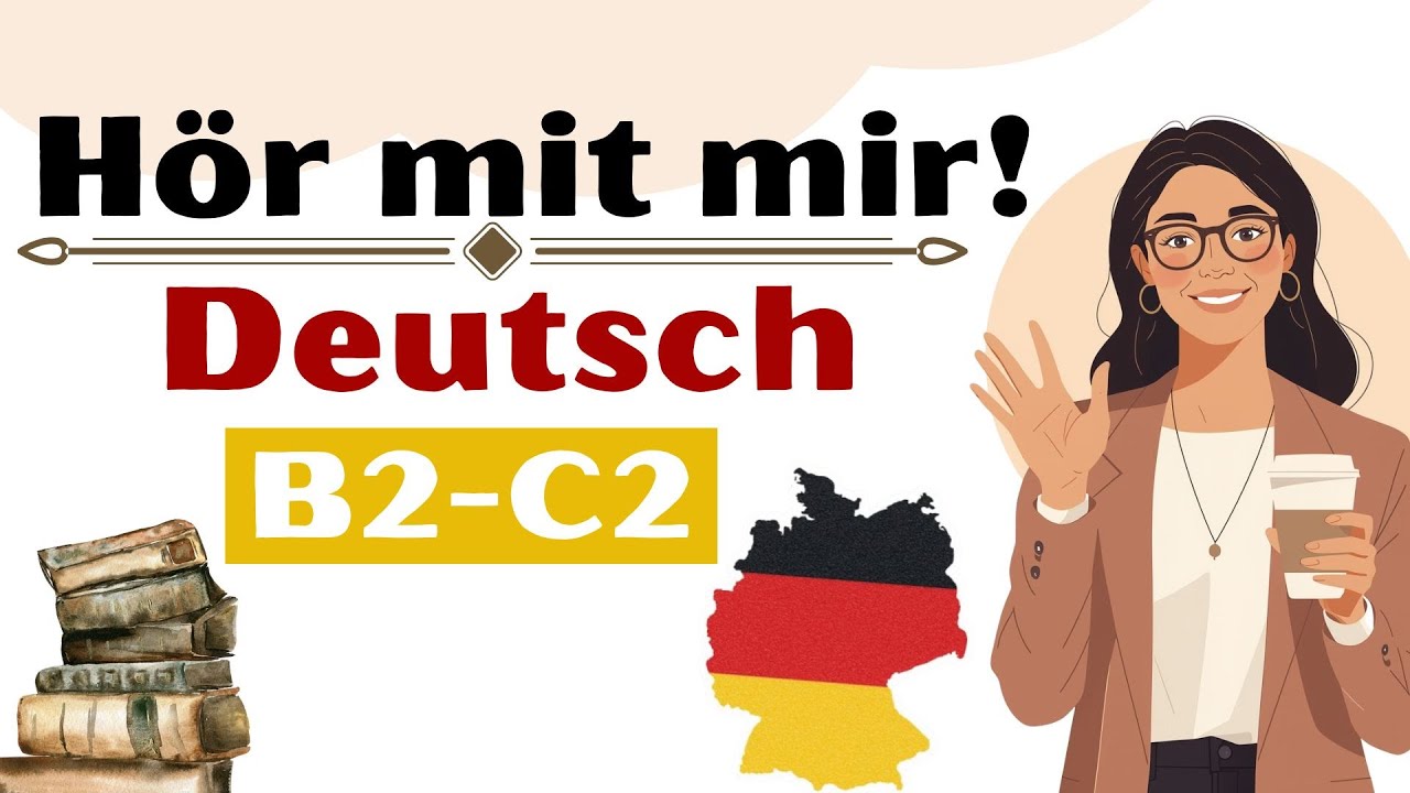 Deutsch hören & verstehen 👂 | 15 Min. täglich – Alltagssprache (B2–C2)