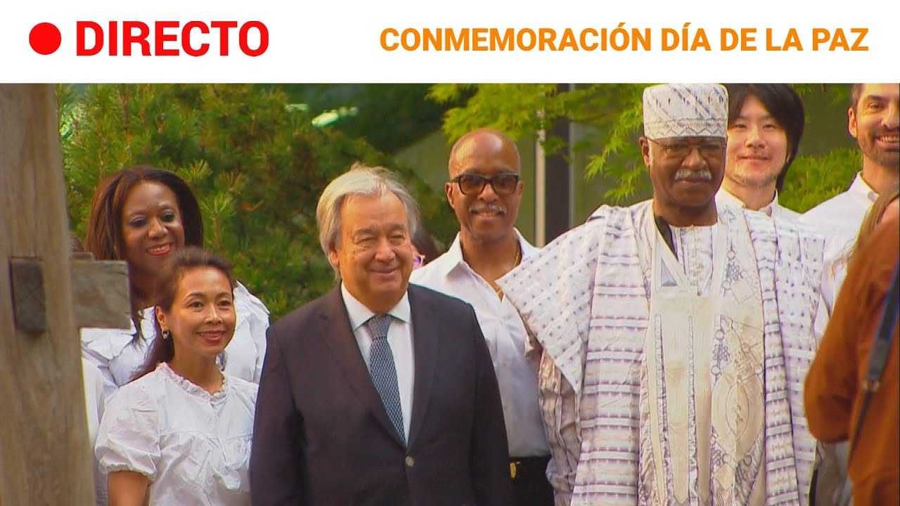 ONU: CEREMONIA anual de TOQUE de CAMPANA por la PAZ | RTVE Noticias
