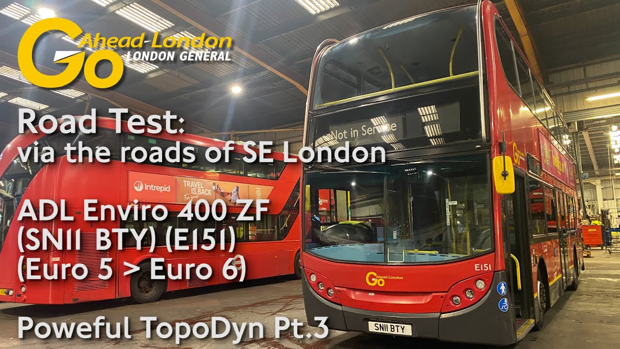 {Road Test} Powerful TopoDyn Pt.3 | SN11 BTY (E151) | ADL Enviro 400 ZF