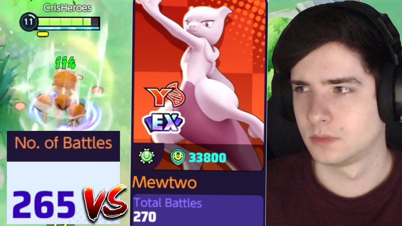 Enemy has more MEWTWO Y Games this Season than me in Total??!! | Pokemon Unite