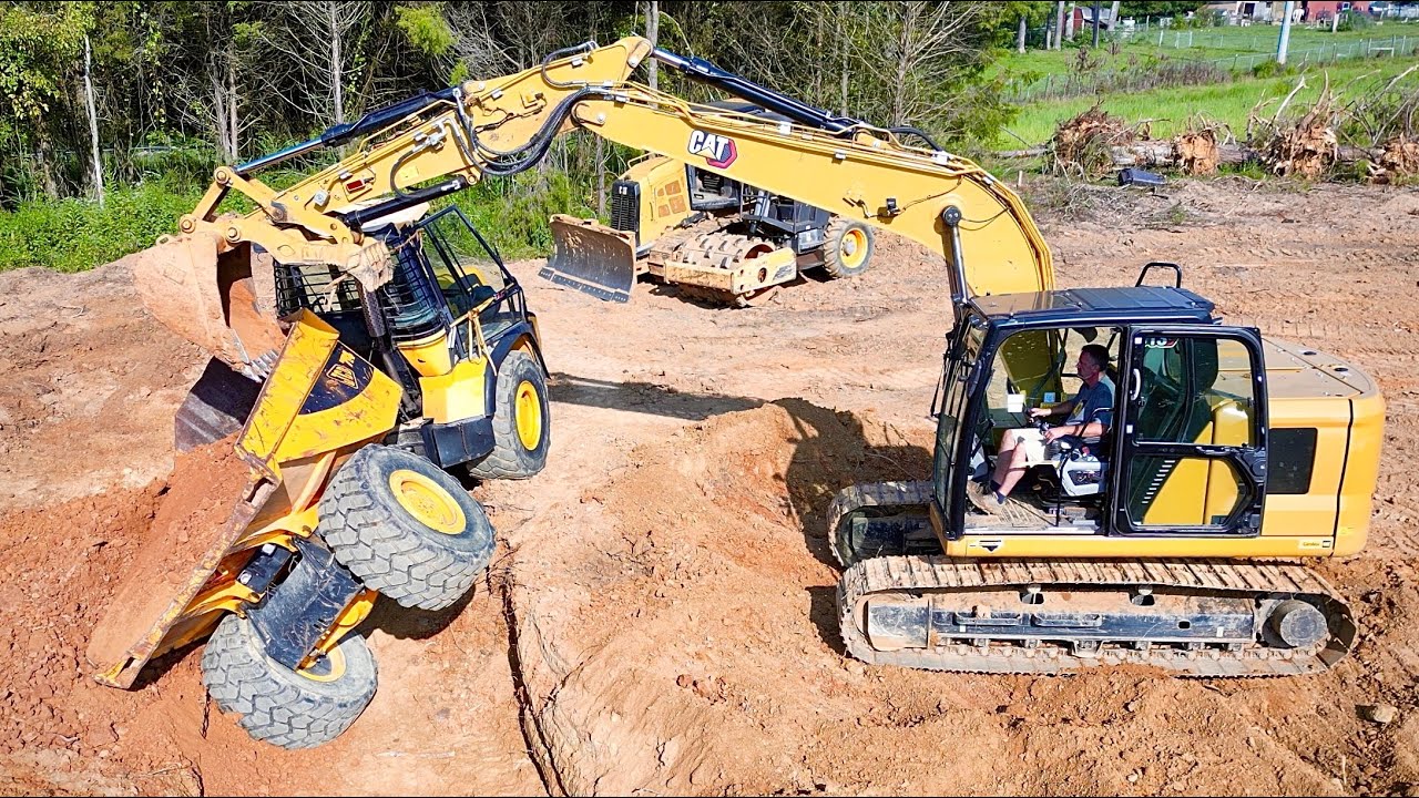 I FLIPPED THE “HOG”. A BAD DAY AT THE POND PROJECT!
