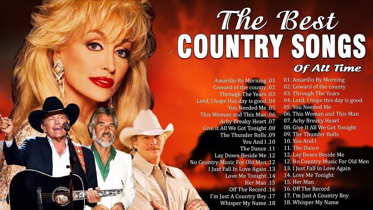 Top 40 Classic Country Songs - Best Old Country Music Playlist 80s 90s Hits