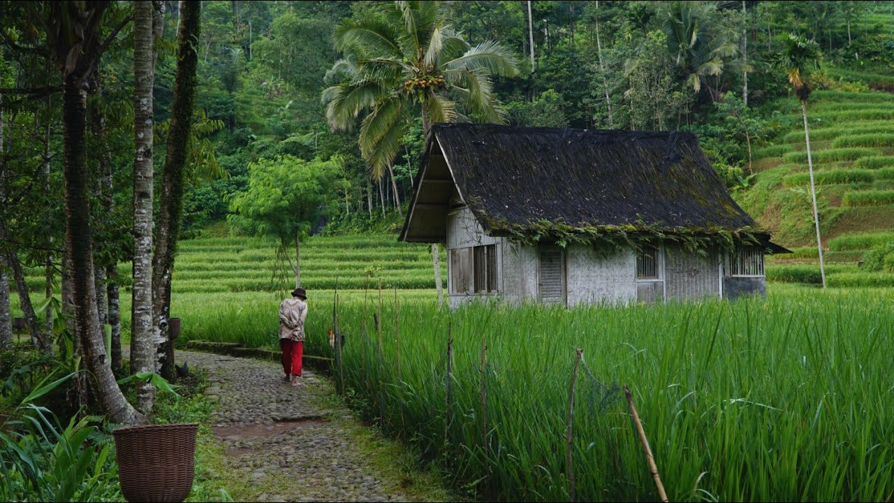 Gema Takbir Di Kampung Naga | SUASANA KAMPUNG TERASA JAMAN DULU | Bikin Rindu | Tasikmalaya