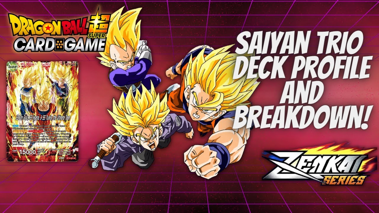 Super Saiyan Trio Deck Profile & Breakdown | Dragon Ball Super Card Game